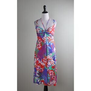 Pietro Brunelli Tropical Floral Maternity Dress